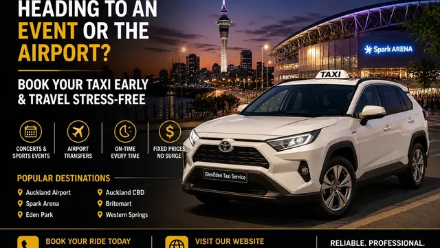 Auckland Events & Airport Travel: Why Booking Your Taxi Early Matters