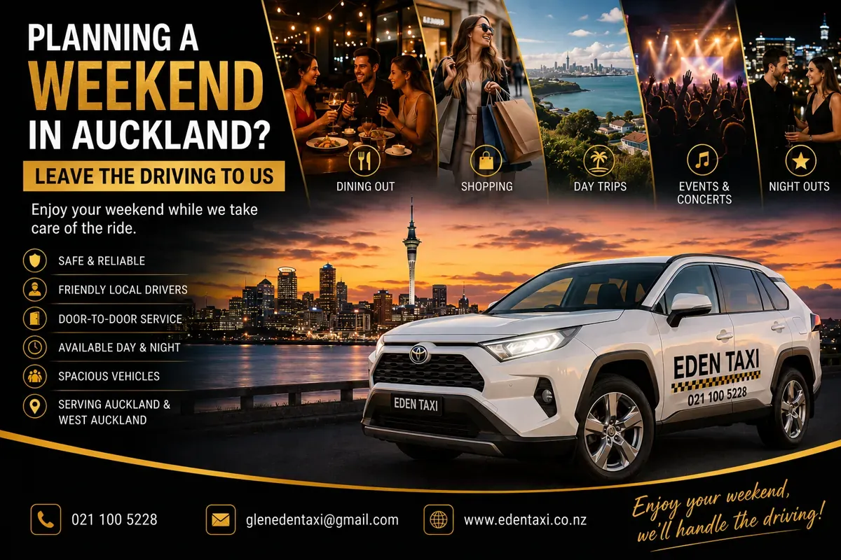 Planning a Weekend in Auckland? Leave the Driving to Us