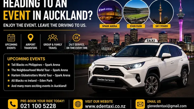 Upcoming Auckland Events & Stress-Free Transport Guide 2026
