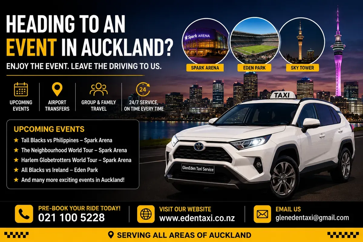 Upcoming Auckland Events & Stress-Free Transport Guide 2026
